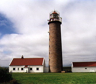 The Lista Light lighthouse