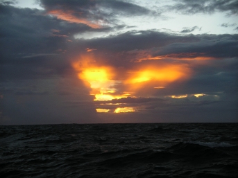 Picture Moorea sunrise